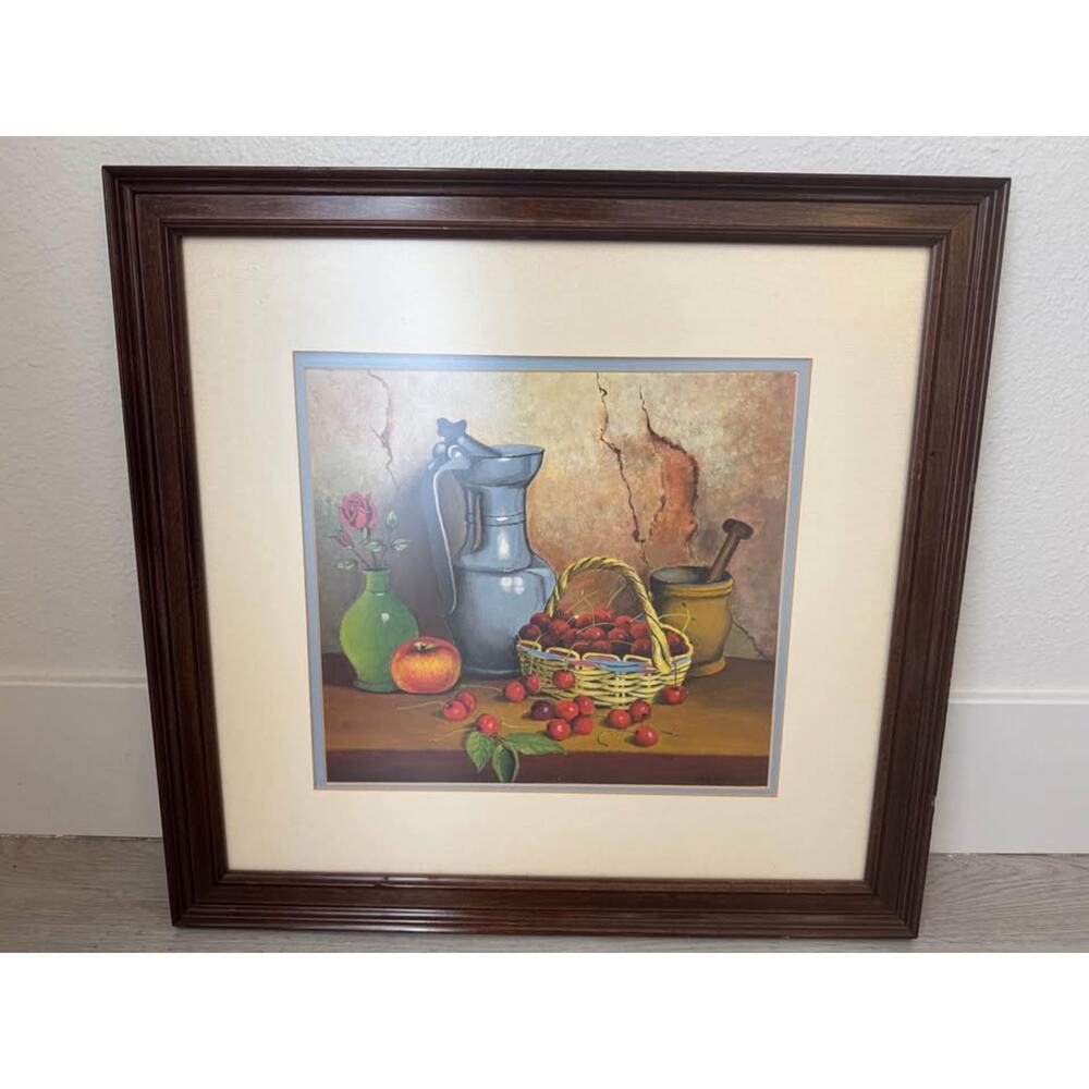 W.R. Buhler Kitchen Traditional Decor Food Still Life Framed Art Print